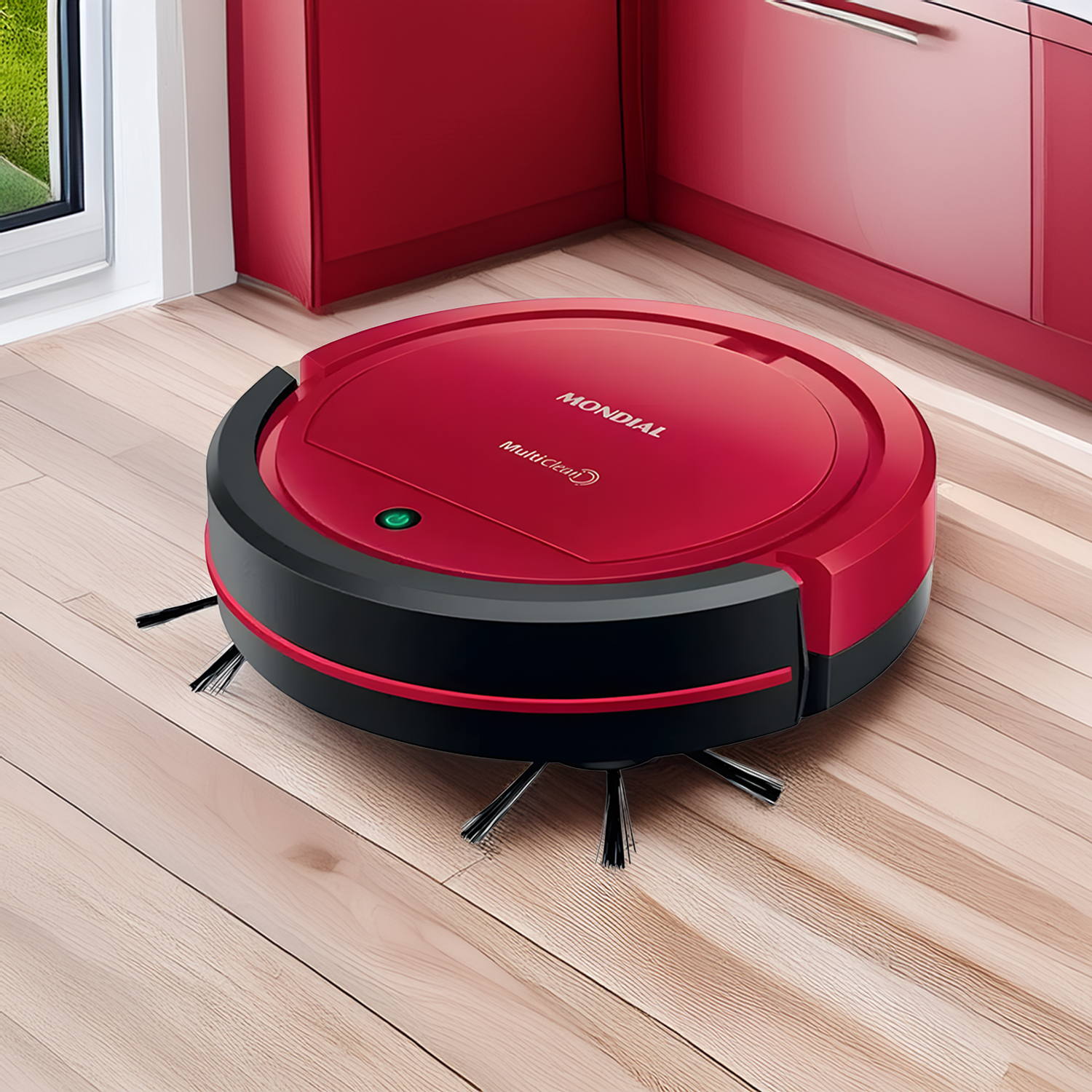 Aspirador De Po Robô Multi Clean Mondial Rb-09 Bivolt 30w Aspirador De Po Robô Multi Clean Mondial Rb-09 Bivolt 30w